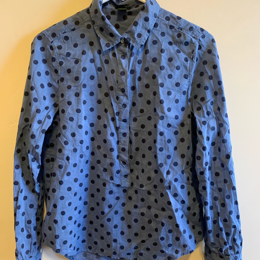 J.Crew Half Button Up